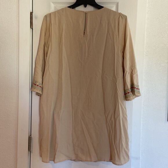 NWT Andree boho ivory embroidered dress - Picture 7 of 7